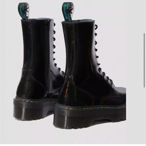 Dr. Martens Jadon Hi Rainbow Platforms RARE 7M 8W